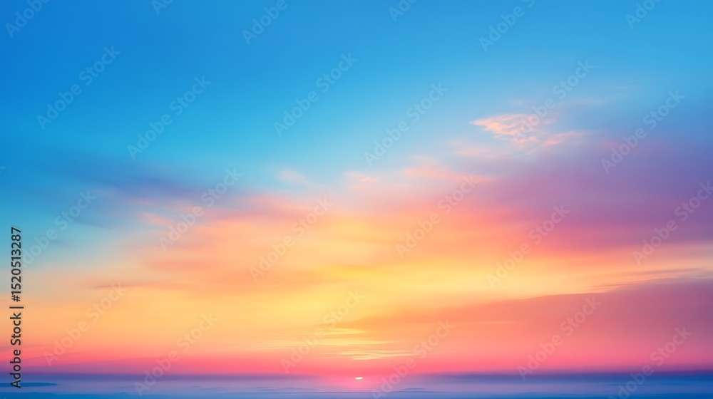 Colorful sunset sky with clouds. Colorful sunset sky with clouds.
