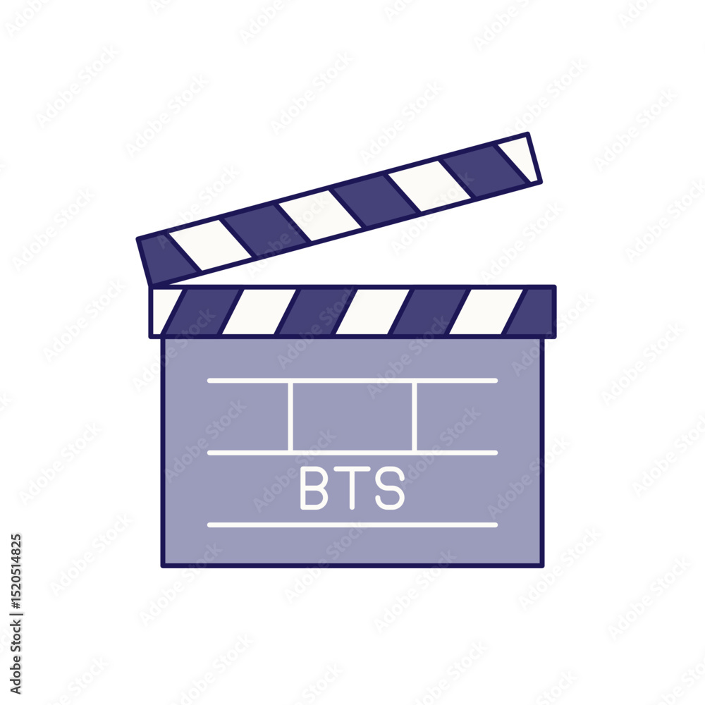 Obraz premium BTS film icon