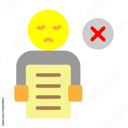 Layoff Vector Flat Icon Design