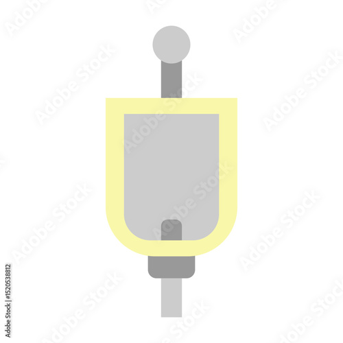 Urinal Vector Flat Icon Design