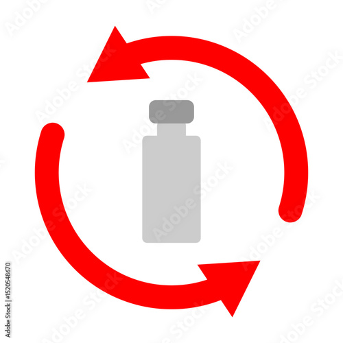 Repurpose Vector Flat Icon Design