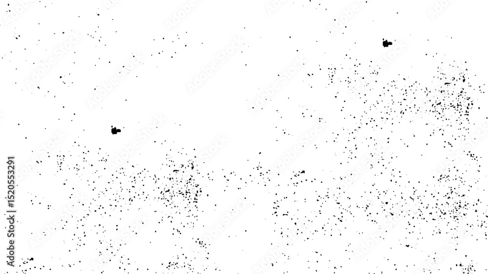 Obraz premium Grain noise particles. Rusted white effect. Grunge design elements. Distressed black texture. Dark grainy texture on white background.