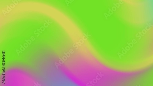 Abstract colorful wave pattern with vibrant green and pink hues blending seamlessly