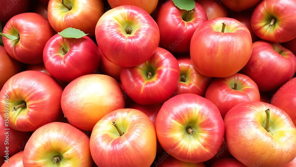 Macro Shot of Ripe Apples with Natural Light and Color Contrast Macro Shot of Ripe Apples with Natural Light and Color Contrast