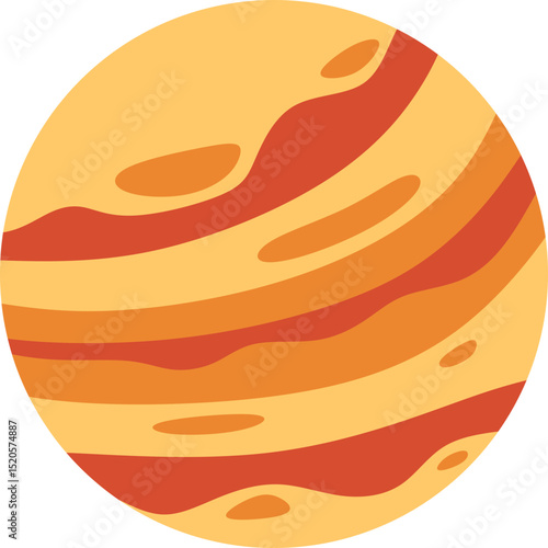 Space Planet Illustration