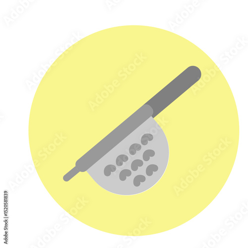 Strainer Vector Flat Icon Design
