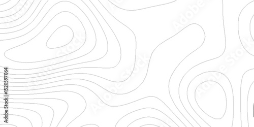 Modern abstract topography design with flowing contour lines, minimal elevation patterns, elegant geographic curves, creative terrain mapping, contemporary decorative landscape background.