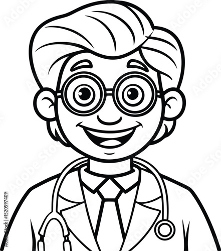 Create-a-Black-and-White-Line-Art-Illustration-of-a-Smiling Doctor 13.eps  (AI-Generated Image AIzaSyBWVGzLtc8kRXIMHLuWQEojzuIUOAQP-Xc)