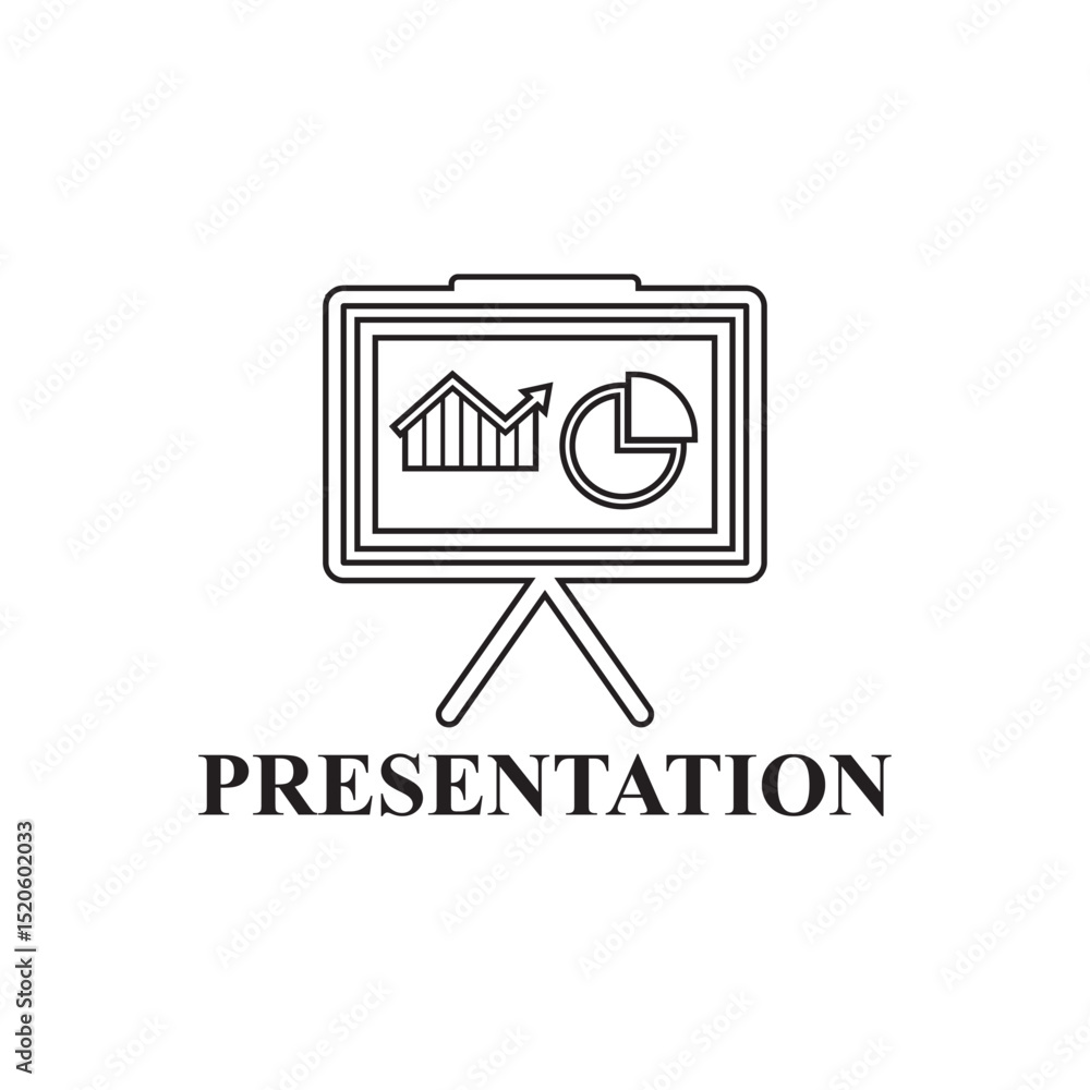 presentation icon , lesson icon vector presentation icon , lesson icon vector