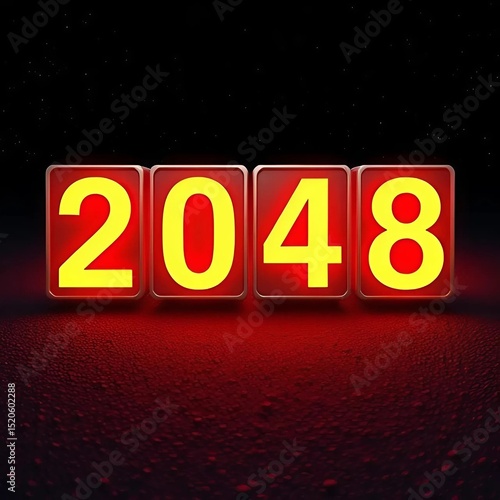 2048 new year in block
