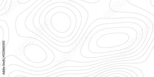 Creative topographic contour map with abstract elevation lines, modern geographic terrain design, digital land survey pattern, cartography background texture, decorative landscape illustration.