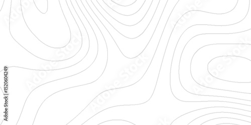 Abstract terrain topography background with contour elevation lines, geographic landform curves, modern cartography texture, survey mapping design, decorative landscape illustration.