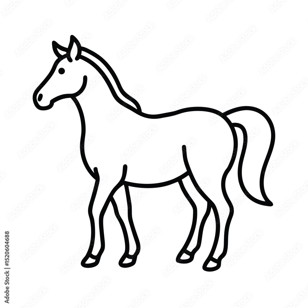 horse vector illustration horse vector illustration