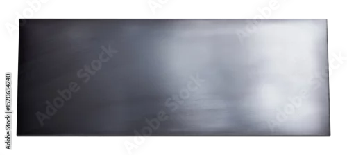 Panel kuchenny z motywem Dark gray metal panel isolated on transparent background