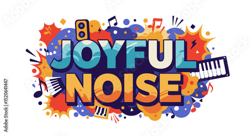 Joyful Noise - Vibrant Music and Art Design for Celebrations and Events