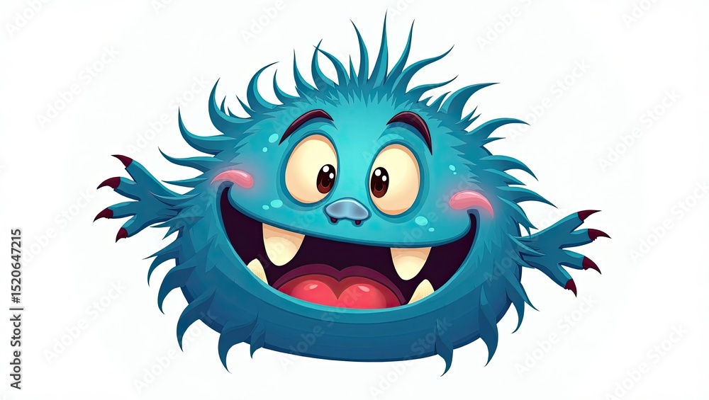 Fototapeta premium funny monster vector