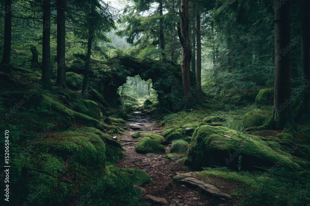 Write about a forest that serves as a portal to another world Write about a forest that serves as a portal to another world