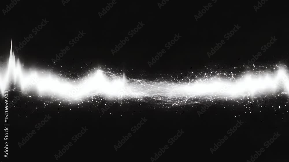 custom made wallpaper toronto digitalwhite lightning graphic footage for content creation. This is a digital effect, suitable for video projects.