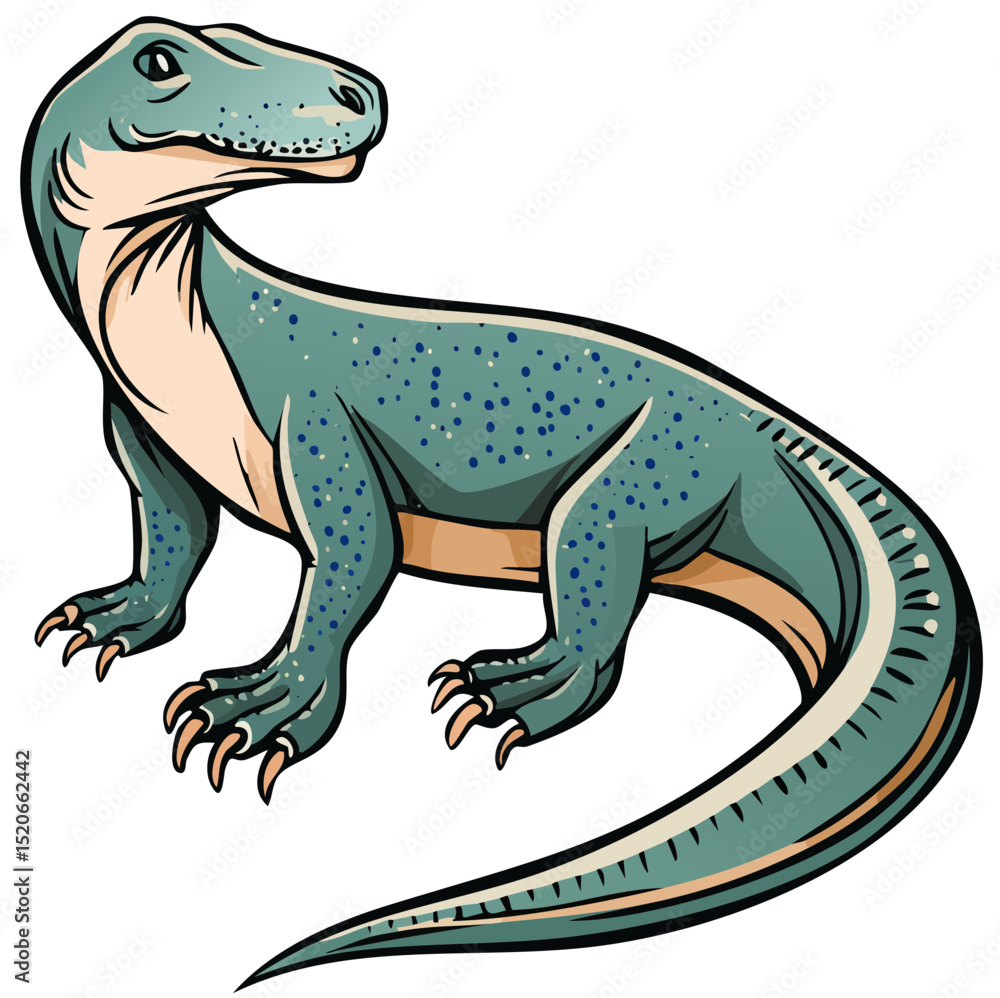 Fototapeta premium Friendly Giant Lizard