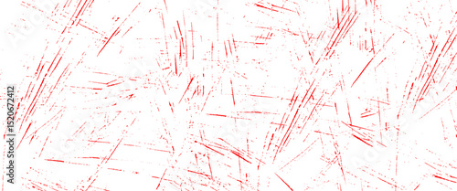 Vector red grunge scratches texture sketch texture