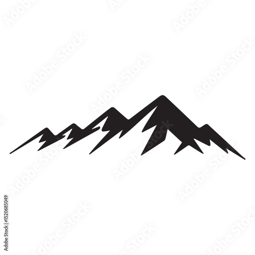 Mountain Range Silhouette
