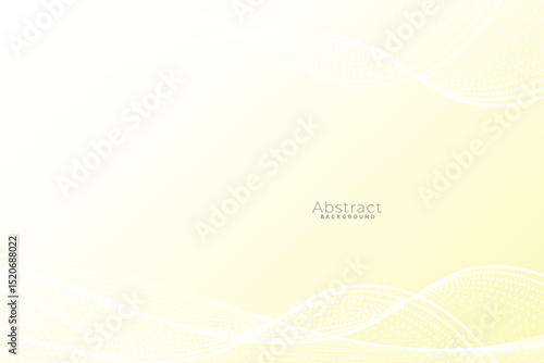 Yellow color background design. Fluid gradient composition. Creative illustration for poster, web, landing, page, cover, ad, greeting, card, promotion. Eps 10 vector.