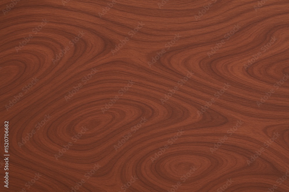 Naklejka premium Wooden Finely Sanded Rosewood Texture – Muted Reddish Swirls for Rich Organic Depth