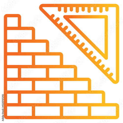 Foundation gradient color icon