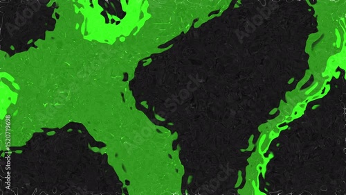 Tropical vibes meet abstract art in green and black design. Suitable for tropicalthemed branding, posters, social media graphics, and web design.