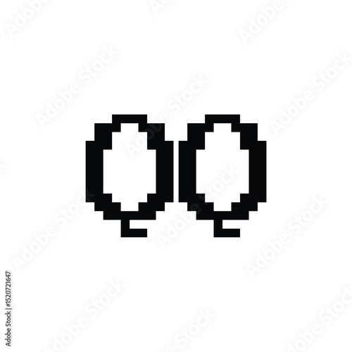 QQ monogram logo design letter text name symbol monochrome logotype alphabet character simple logo