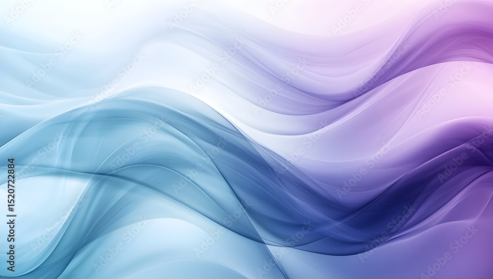 Obraz premium 3D render, abstract background with blue and purple waves, vector illustration, detailed, high resolution, professional photograph