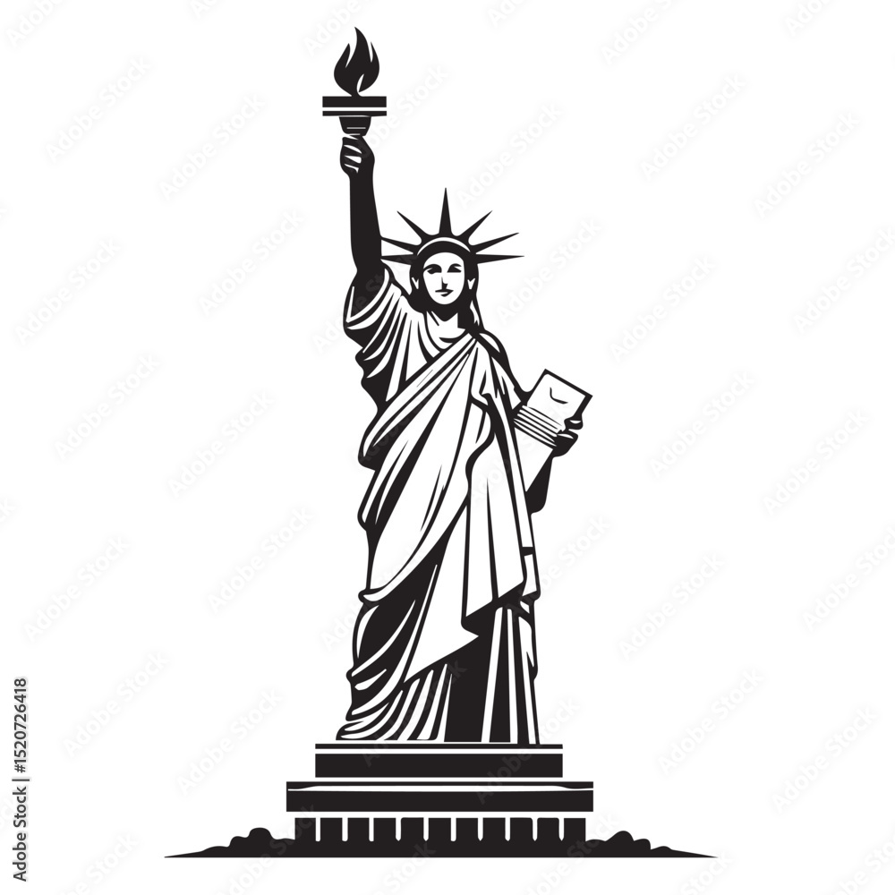 Obraz premium liberty logo