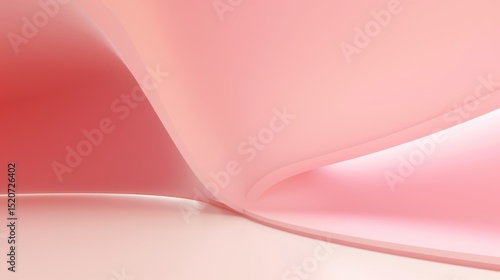 Free abstract white background minimal futuristic pink architectural space wallpaper