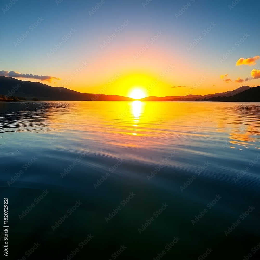 Fototapeta premium dazzling lake