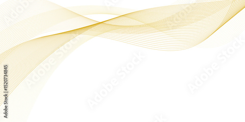 ウェーブ　背景　金色　ベクター　ブレンド