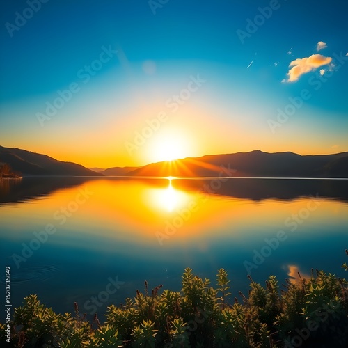 dazzling lake