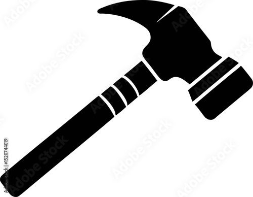 Reflex Hammer Silhouette Vector Illustration 