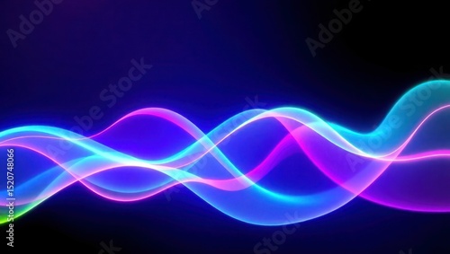 abstract colorful wave background