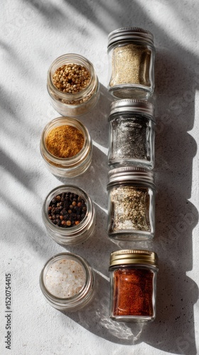 Wallpaper Mural Grilling Spices Arranged Natural Lighting Torontodigital.ca