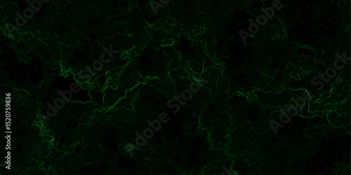 Abstract background featuring swirling, nebulous green tendrils and smoky textures. Glowing, ethereal fog or plasma clouds with subtle, organic flow patterns with mysterious or supernatural ambiance.