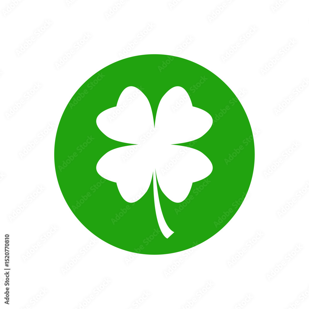 Clover icon, symbol of luck, fortune, hope, and prosperity, isolated graphic used in St. Patrick’s Day themes, superstitions, or good luck designs. Clover icon, symbol of luck, fortune, hope, and prosperity, isolated graphic used in St. Patrick’s Day themes, superstitions, or good luck designs.