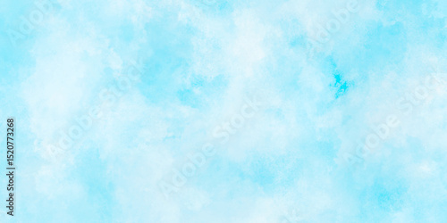 Abstract grunge sky blue soft painted watercolor paint splash. inspiring views of fluffy clouds blue sky background. cloudy blue sky various natural clouds and smoke. morning cloud in the sky.