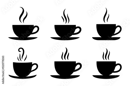 Black arrows in a circular motion on white background