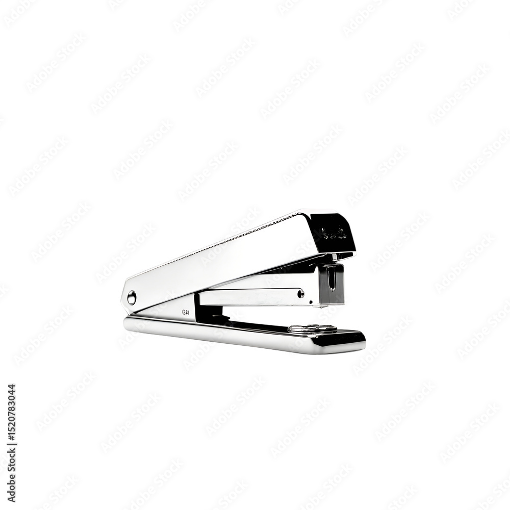 Modern Metallic Stapler on a clean background Modern Metallic Stapler on a clean background