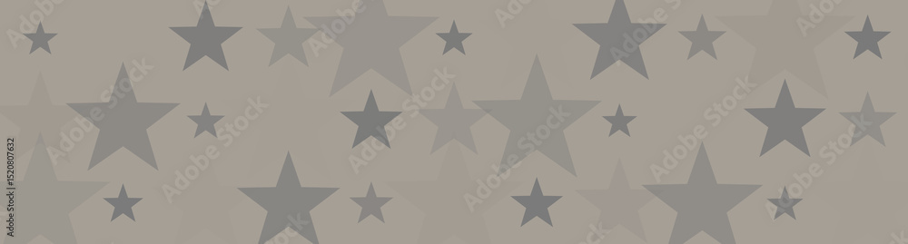 Obraz premium Star Pattern Background in Neutral Tones