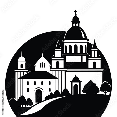 Wallpaper Mural Monastery Torontodigital.ca