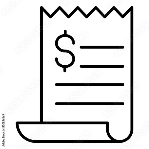 Invoice Outline Icon