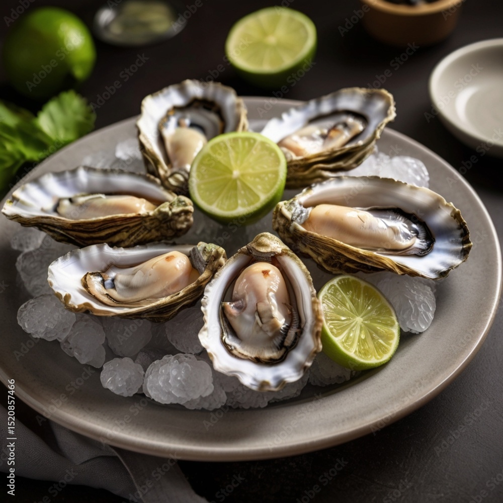 fresh oysters with lemon fresh oysters with lemon