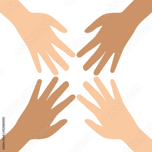 International Youth Day Circular Hand