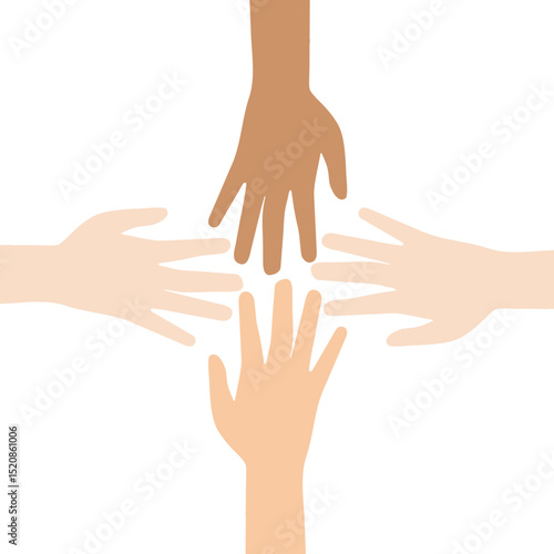 International Youth Day Circular Hand